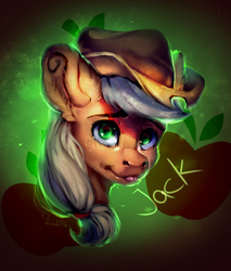 Size: 784x921 | Tagged: safe, artist:scyrina, applejack, g4, female, solo, tongue out