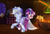 Size: 1657x1123 | Tagged: safe, artist:scootiebloom, applejack, snowfall frost, spirit of hearth's warming past, starlight glimmer, ghost, pony, a hearth's warming tail, g4, scene interpretation, spirit