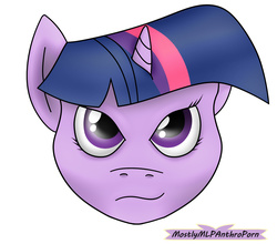 Size: 1893x1669 | Tagged: safe, artist:pdude, twilight sparkle, g4, face, female, simple background, solo, white background