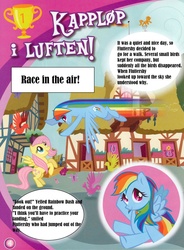 Size: 1178x1600 | Tagged: safe, fluttershy, rainbow dash, g4, comic, merchandise, norway, norwegian, translation