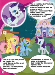 Size: 1184x1600 | Tagged: safe, fluttershy, rainbow dash, rarity, g4, comic, merchandise, norway, norwegian, translation