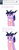 Size: 630x1648 | Tagged: safe, twilight sparkle, ask hydra mane 6, g4, tumblr