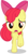 Size: 3000x5738 | Tagged: safe, artist:caliazian, apple bloom, g4, my little pony: friendship is magic, one bad apple, female, open mouth, simple background, solo, transparent background, vector