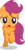 Size: 2946x5793 | Tagged: safe, artist:caliazian, scootaloo, g4, my little pony: friendship is magic, one bad apple, female, open mouth, simple background, solo, transparent background, vector