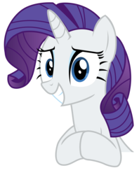 Size: 2238x2819 | Tagged: safe, artist:sketchmcreations, rarity, g4, the saddle row review, cute, female, grin, high res, inkscape, nervous, simple background, smiling, solo, squee, transparent background, vector