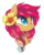 Size: 3180x3987 | Tagged: safe, artist:sorasku, oc, oc only, oc:tropical getaway, pony, flower, flower in hair, high res, simple background, solo, transparent background