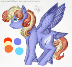 Size: 1280x1201 | Tagged: safe, artist:sweetheart-arts, oc, oc only, oc:featherlight, solo
