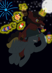 Size: 1024x1427 | Tagged: safe, artist:mediponee, crossover, demoman, demoman (tf2), ponified, soldier, soldier (tf2), team fortress 2