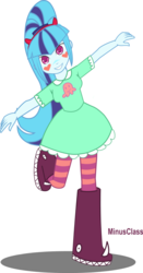 Size: 647x1233 | Tagged: safe, artist:minusclass, sonata dusk, equestria girls, g4, clothes, cosplay, costume, female, solo, sonata butterfly, star vs the forces of evil