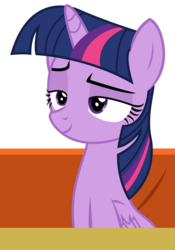Size: 1778x2547 | Tagged: safe, artist:sketchmcreations, twilight sparkle, alicorn, pony, g4, the saddle row review, female, inkscape, mare, raised eyebrow, simple background, smug, solo, transparent background, twilight sparkle (alicorn), vector