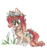 Size: 542x572 | Tagged: safe, artist:tay-niko-yanuciq, oc, oc only, pony, unicorn, chest fluff, flower, flower in hair, simple background, solo, transparent background, wreath