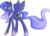 Size: 1024x747 | Tagged: safe, artist:cecilycabbage, artist:crponies, princess luna, g4, female, simple background, solo, spread wings, transparent background