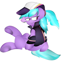 Size: 1636x1645 | Tagged: dead source, safe, artist:doge4ce, azure velour, earth pony, pony, g4, the saddle row review, clothes, female, hat, mare