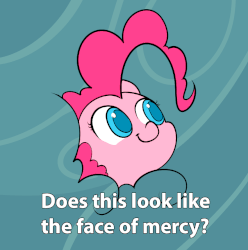Size: 853x859 | Tagged: safe, artist:valcron, edit, pinkie pie, g4, animated, cloud, cropped, face of mercy, faic, female, pinkie being pinkie, pinkie physics, pure unfiltered evil, smiling, solo, vibrating