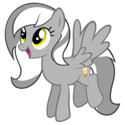 Size: 3000x3000 | Tagged: safe, artist:besttubahorse, oc, oc only, oc:lightning slashy, pegasus, pony, female, high res, mare, simple background, solo, transparent background, vector
