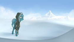 Size: 4000x2250 | Tagged: safe, artist:marsminer, oc, oc only, oc:winter gear, arctic, snow, solo