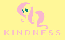 Size: 5333x3333 | Tagged: safe, artist:brandatello, fluttershy, g4, female, minimalist, solo, wallpaper