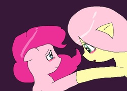 Size: 1128x812 | Tagged: safe, artist:everyponys favorite, fluttershy, pinkie pie, g4