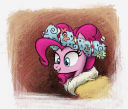 Size: 800x681 | Tagged: safe, artist:hewison, pinkie pie, spirit of hearth's warming presents, g4, female, solo