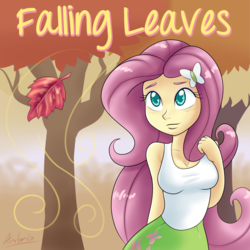 Size: 1275x1275 | Tagged: safe, artist:ambris, fluttershy, equestria girls, g4, breasts, busty fluttershy, clothes, colored pupils, commission, fanfic art, female, solo, tank top