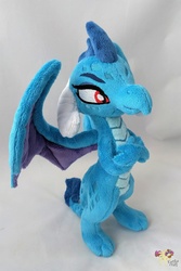 Size: 1280x1915 | Tagged: safe, artist:ketika, princess ember, dragon, g4, crossed arms, irl, photo, plushie, smiling, solo