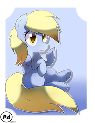 Size: 2313x3000 | Tagged: safe, artist:papibabidi, derpy hooves, pegasus, pony, g4, female, high res, mare, solo