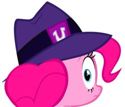 Size: 1545x1320 | Tagged: safe, artist:labyrinthmaster, pinkie pie, the clone that got away, g4, the saddle row review, clone, female, pinkie clone, simple background, solo, transparent background, vector