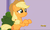 Size: 891x543 | Tagged: safe, screencap, applejack, earth pony, pony, applejack's "day" off, g4, air quotes, bipedal, discovery family logo, female, mare, solo