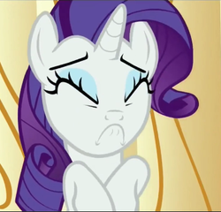 Size: 360x345 | Tagged: safe, screencap, rarity, applejack's "day" off, g4, female, solo
