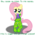 Size: 3000x3000 | Tagged: safe, artist:spellboundcanvas, fluttershy, g4, bonnie (fnaf), bronybait, crossover, cute, five nights at freddy's, footed sleeper, high res, onesie, scared, shyabetes, spellboundcanvas is trying to murder us