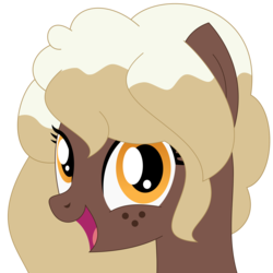 Size: 3000x3000 | Tagged: safe, artist:besttubahorse, oc, oc only, oc:sweet mocha, pony, female, high res, mare, simple, simple background, solo, transparent background, vector