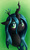 Size: 1210x2050 | Tagged: safe, artist:llamacheesecake, queen chrysalis, changeling, changeling queen, g4, blushing, bust, crown, cute, cutealis, fangs, female, green background, jewelry, portrait, regalia, solo