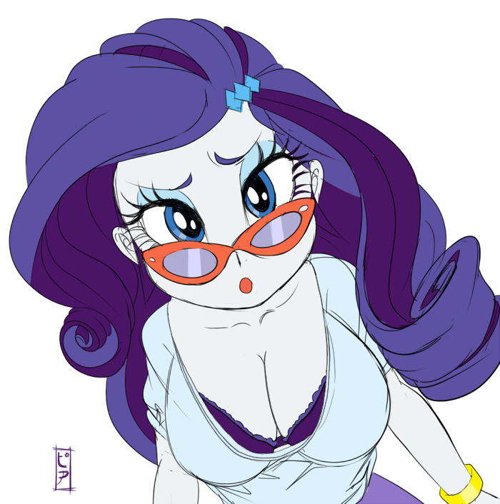 1165378 Suggestive Artist Pia Sama Edit Rarity Equestria Girls