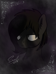 Size: 2500x3333 | Tagged: safe, artist:soulfulmirror, oc, oc only, oc:soulful mirror, bust, high res, ponysona, portrait, solo
