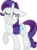 Size: 3915x5236 | Tagged: safe, artist:osipush, rarity, pony, unicorn, applejack's "day" off, g4, my little pony: friendship is magic, absurd resolution, faic, female, floppy ears, mare, raised hoof, simple background, solo, transparent background, vector