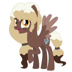 Size: 3000x3000 | Tagged: safe, artist:besttubahorse, oc, oc only, oc:sweet mocha, pegasus, pony, female, high res, mare, simple, simple background, solo, transparent background, vector