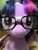 Size: 720x960 | Tagged: safe, twilight sparkle, alicorn, pony, g4, build-a-bear, cute, glasses, irl, photo, plushie, twiabetes, twilight sparkle (alicorn)