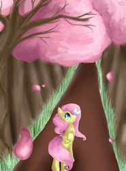 Size: 1024x1382 | Tagged: safe, artist:stanfel, fluttershy, pegasus, pony, g4, female, solo