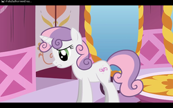 Size: 1280x800 | Tagged: safe, artist:mr kupkake, sweetie belle, strangers, g4, alternate cutie mark, older, older sweetie belle, scratch21, youtube link