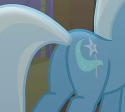 Size: 362x324 | Tagged: safe, trixie, pony, unicorn, g4, no second prances, butt, butt only, female, mare, plot, the great and powerful ass