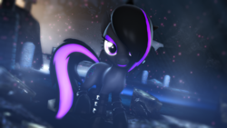 Size: 1920x1080 | Tagged: safe, artist:star-lightstarbright, oc, oc only, oc:midnight ashes, 3d, boots, solo