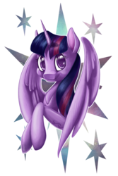 Size: 667x1000 | Tagged: safe, artist:sirens-voice, twilight sparkle, alicorn, pony, g4, cute, cutie mark, female, mare, solo, twiabetes, twilight sparkle (alicorn)