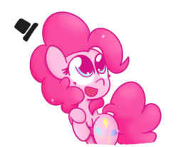 Size: 1100x910 | Tagged: safe, artist:mr-degration, pinkie pie, earth pony, pony, g4, female, simple background, solo, transparent background