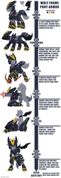 Size: 525x1523 | Tagged: safe, artist:vavacung, armor, gun, transformers, weapon