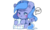 Size: 1600x960 | Tagged: safe, artist:yioyio, princess luna, alicorn, pony, g4, chibi, crying, cute, female, filly, lunabetes, one eye closed, pillow, simple background, sitting, solo, transparent background, woona