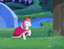 Size: 472x360 | Tagged: safe, screencap, baby moondancer, g1, my little pony: escape from catrina, animated, princess moondancer