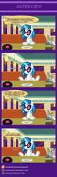 Size: 800x2456 | Tagged: safe, artist:edowaado, dj pon-3, octavia melody, vinyl scratch, g4, the saddle row review, comic, diner, mute, mute vinyl, shrug