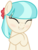 Size: 4108x5420 | Tagged: safe, artist:slb94, coco pommel, earth pony, pony, g4, absurd resolution, bashful, blushing, cocobetes, cute, female, flattered, shy, simple background, solo, transparent background, vector