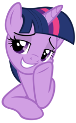 Size: 7000x11280 | Tagged: safe, artist:tardifice, twilight sparkle, alicorn, pony, g4, the saddle row review, absurd resolution, female, grin, mare, simple background, smiling, smuglight sparkle, solo, transparent background, twilight sparkle (alicorn), vector