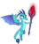 Size: 5680x6410 | Tagged: safe, artist:90sigma, princess ember, dragon, g4, gauntlet of fire, absurd resolution, bloodstone scepter, dragon lord ember, female, simple background, solo, transparent background, vector